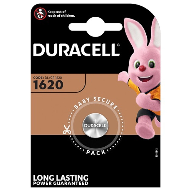 Vendita online Batterie Duracell 1620 a bottone - 3 V